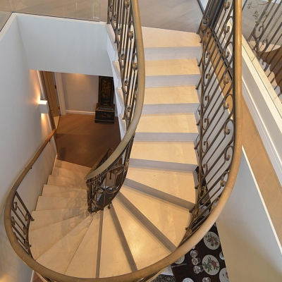 Stavordale Lodge Downward View Of Staircase