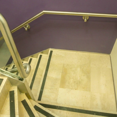 Natwest Bank Steel Spiral Staircase
