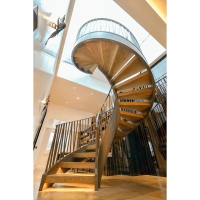 Downstairs View Of Eaton Square Staircase