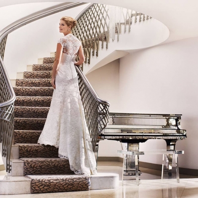 Bespoke Staircase Dorchester Hotel With Model