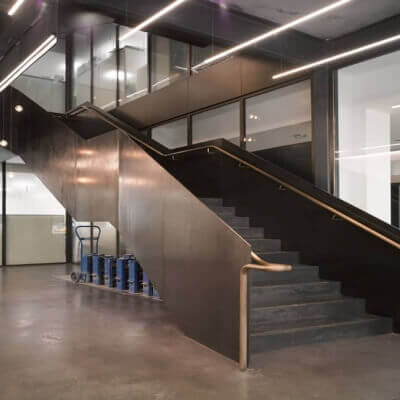 Custom Commercial Staircase