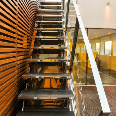 Palace Street Glass Staircase