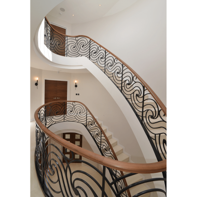 Custom Luxury Staircase Made By Elite Metalcraft