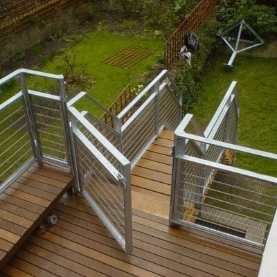 Aerial View Of Oppidans Road Bespoke Staircase