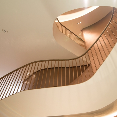 Upward View Of Hermes Staircase