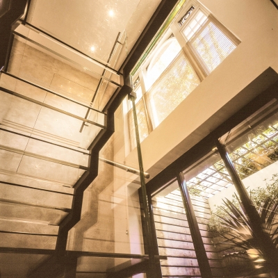 Acrylic & Glass Staircase