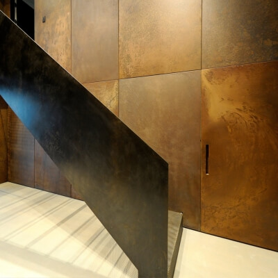 Side View Of Howick London Bespoke Staircase
