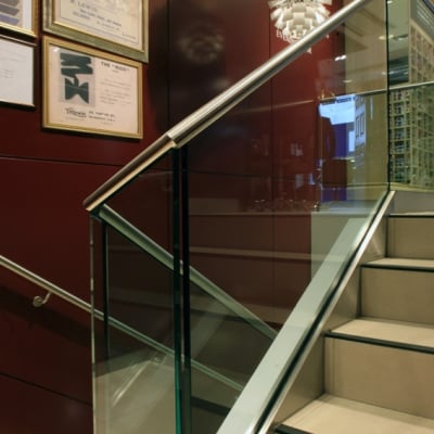 T M Lewin Fenchurch Bespoke Staircase