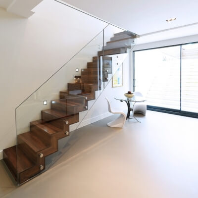 First Floor View Of St Quintins Glass Staircase