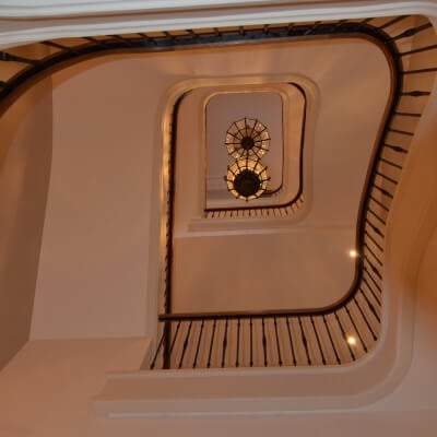 Upward View Of Rutland Gate Staircase