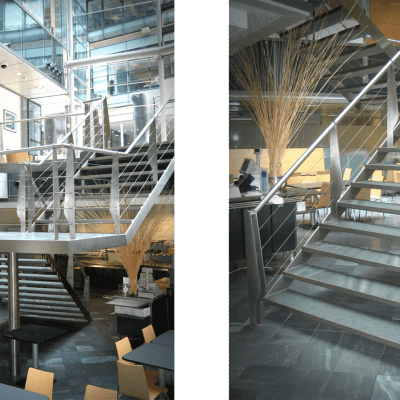 2 Views Of Old Bailey Staircase
