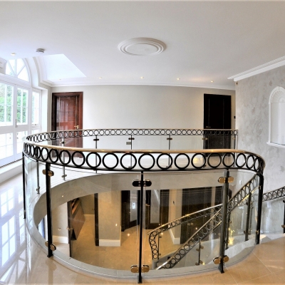 Upstairs view of Russel Close staircase