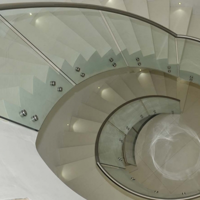 Downward View Of Warburton Staircase