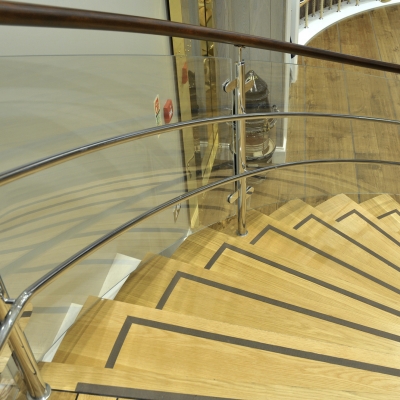 Stairs View In Sebago Store