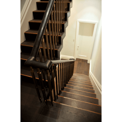 Devere Gardens Straight Staircase