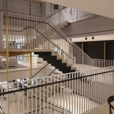 Floor Level View Of Chanel HQ Mayfair Staircase