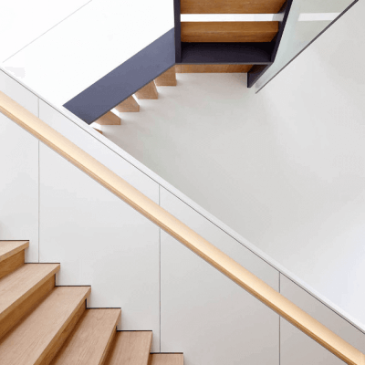 Drag and Drop House bespoke staircase in London
